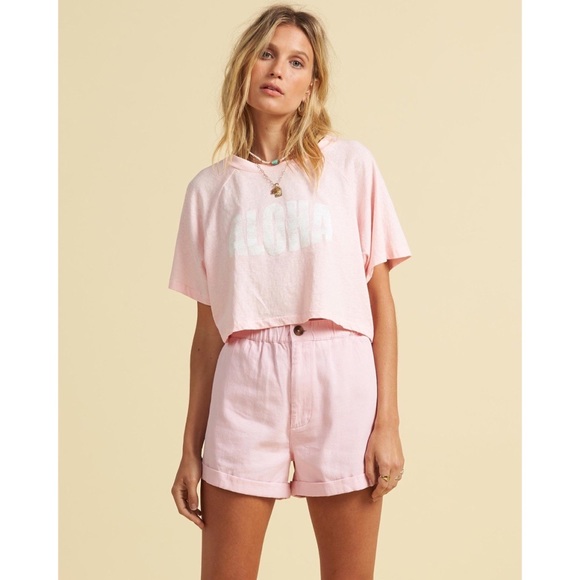 Billabong x Salty Blonde Cropped Shirt - Picture 2 of 6